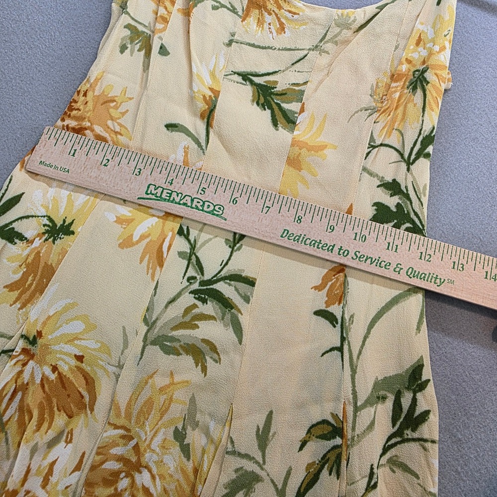 Reformation Annelise Mini Dress Floral Print Spaghetti Strap Sun Dress Size 6 - Picture 4 of 12